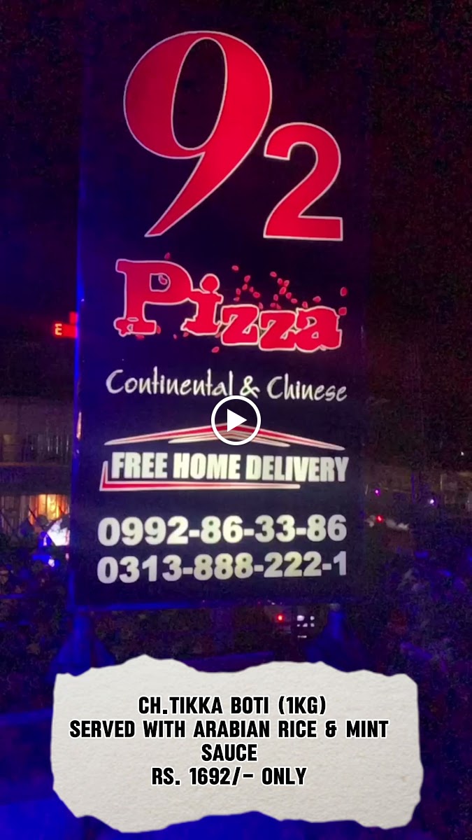 Menu 92 Pizza Abbottabad-9